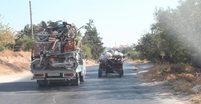 حركة نزوح جديدة تشهدها مناطق جبل الزاوية