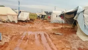 أزمة-برد-تودي-بحياة-طفلة-رضيعة-في-مخيمات-شمالي-إدلب