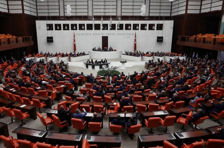 توقيع خطاب النوايا الذي وافق علية البرلمان التركي