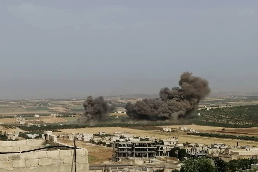 تواصل قوات النظام قصف ريف إدلب