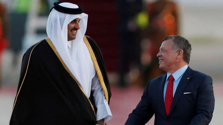 الشيخ تميم سيبحث مع ملك الأردن العلاقات الأخوية الوطيدة بين البلدين